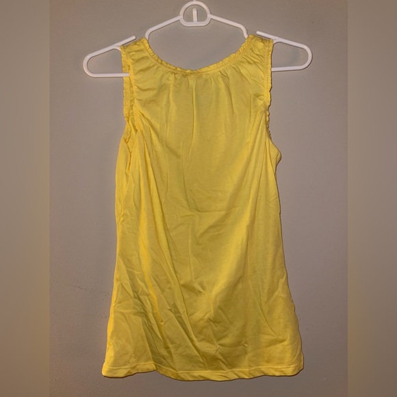 Merona Yellow Ruffle Tank - Picture 3 of 3